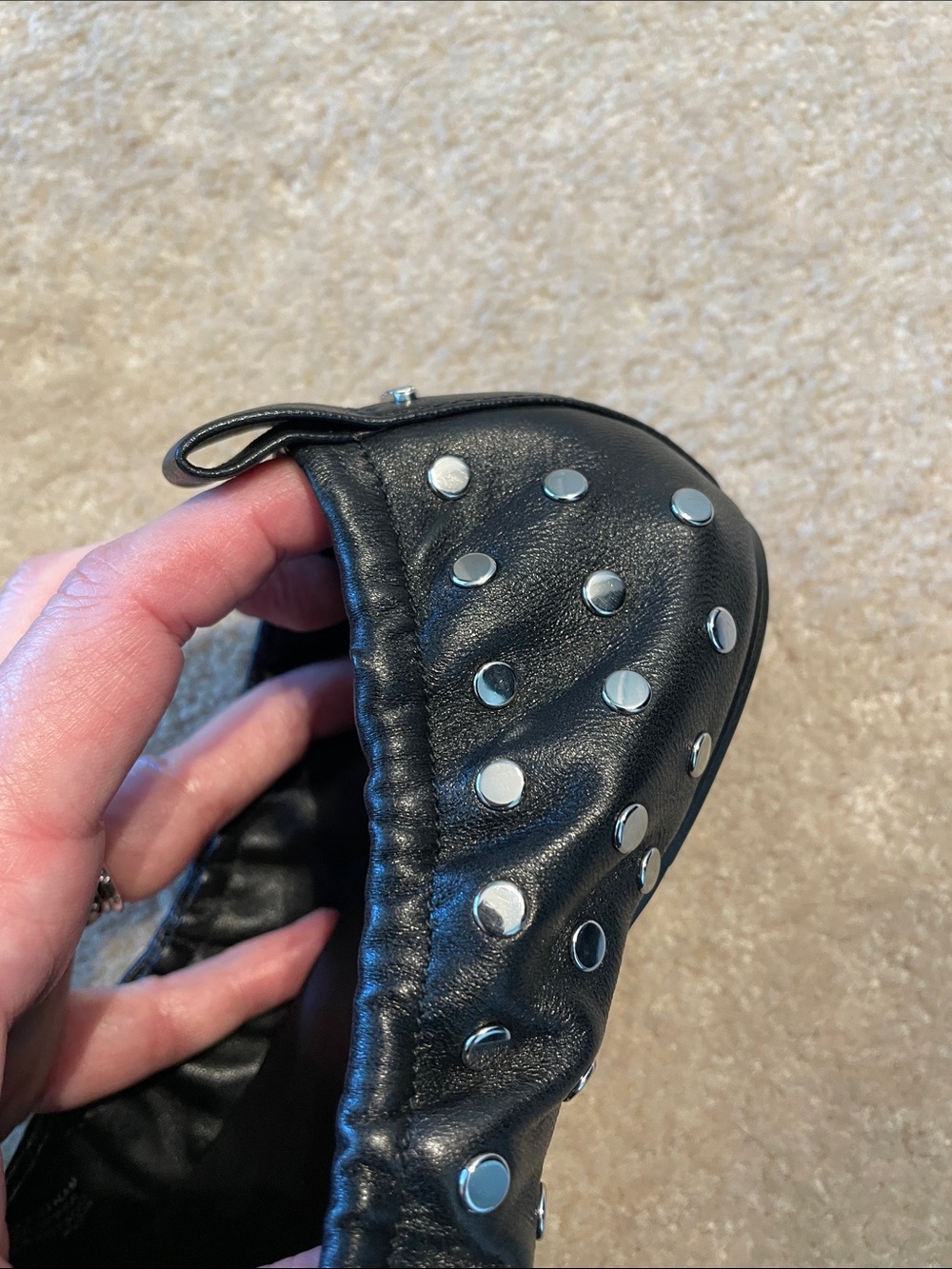 Michael Kors Amy Ballet Flats with Studs - Picture 9 of 11